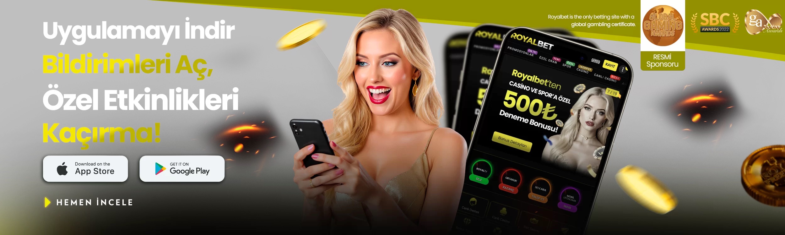 Royalbet Hoşgeldin Bonusu ile Avantajlı Başlangıç